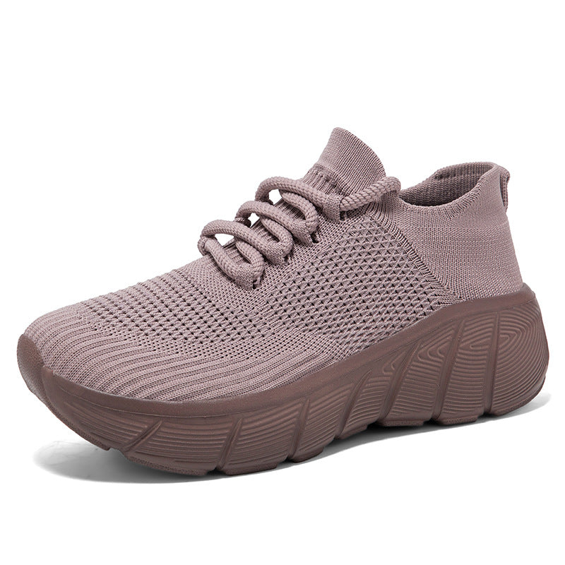 Chunky sneakers til kvinder med kraftig sål