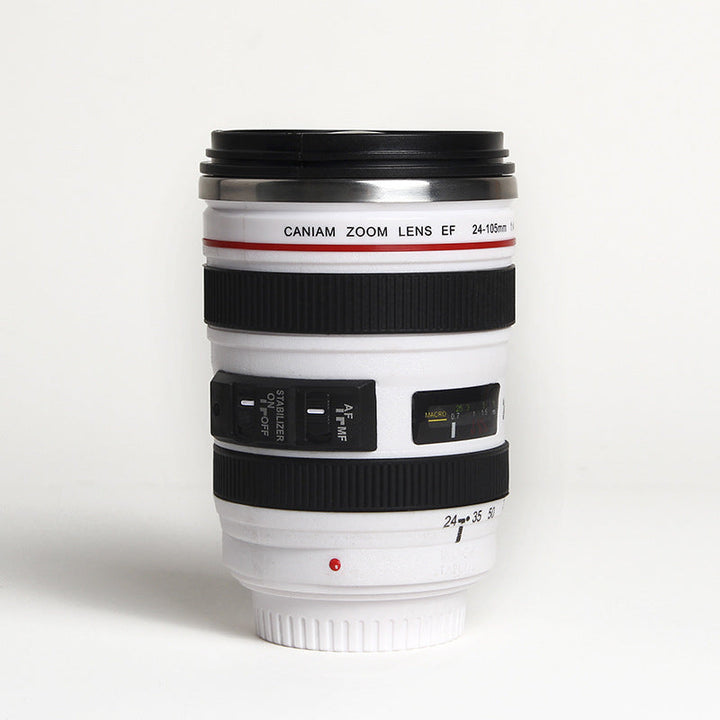 Kamera Linse Kaffe Kop - Isoleret Rejse Kop til Fotografer