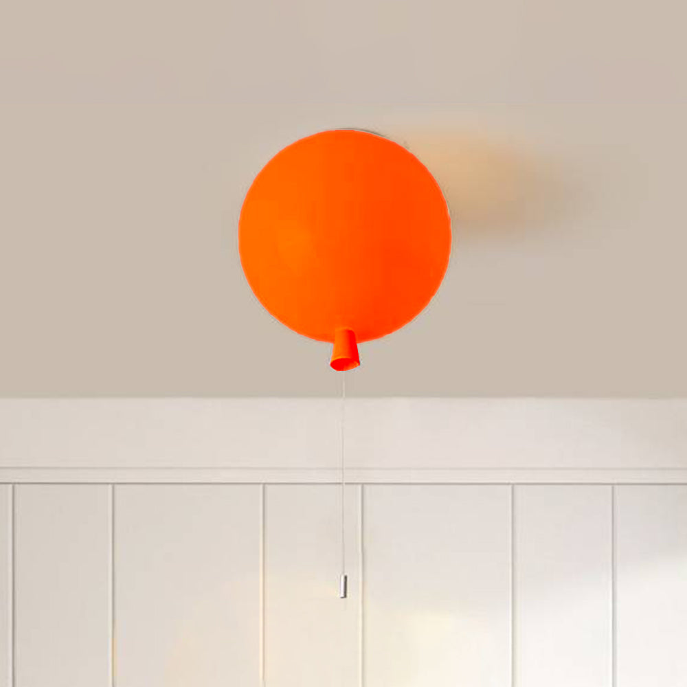 Moderne LED Loftlampe i Hvid Akryl