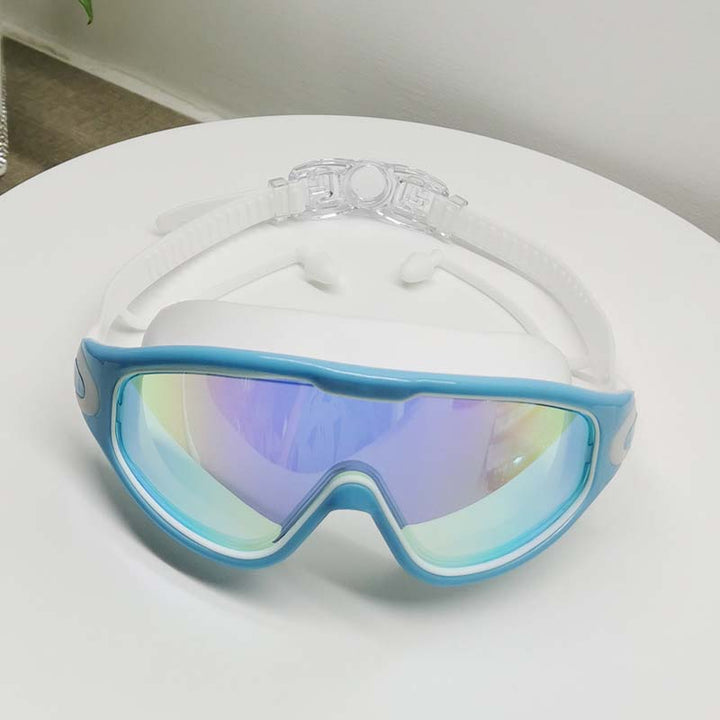 Anti-Dug Silikone Svømmegoggles med 180-Graders Udsigt
