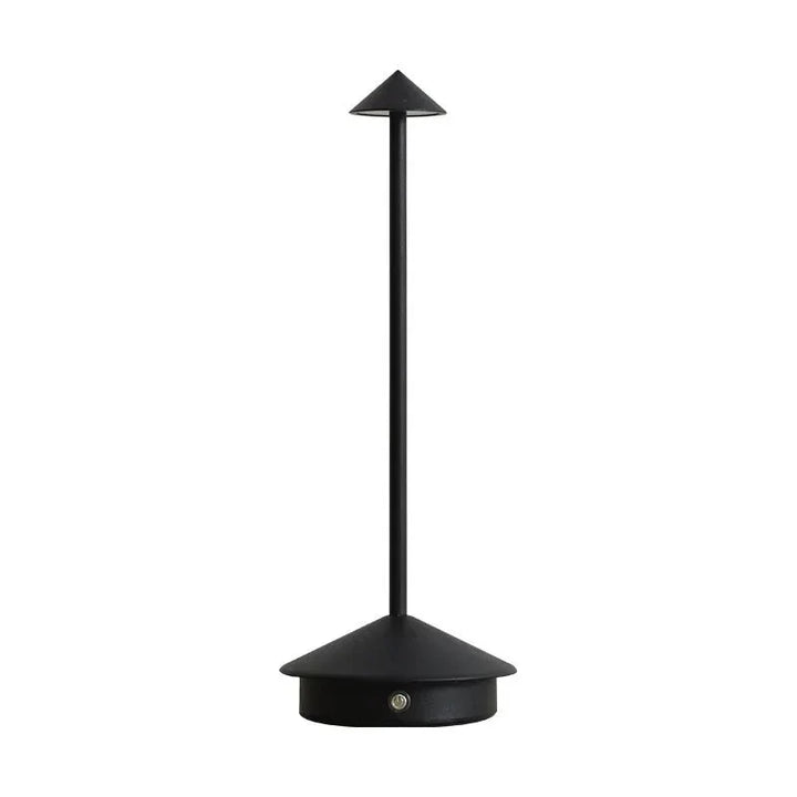 Genopladelig Berøringsfølsom Metal Bordlampe i Moderne Design
