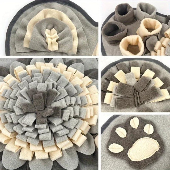 Interaktiv Snuffle Mat til Hunde - Foraging og Langsom Spisning