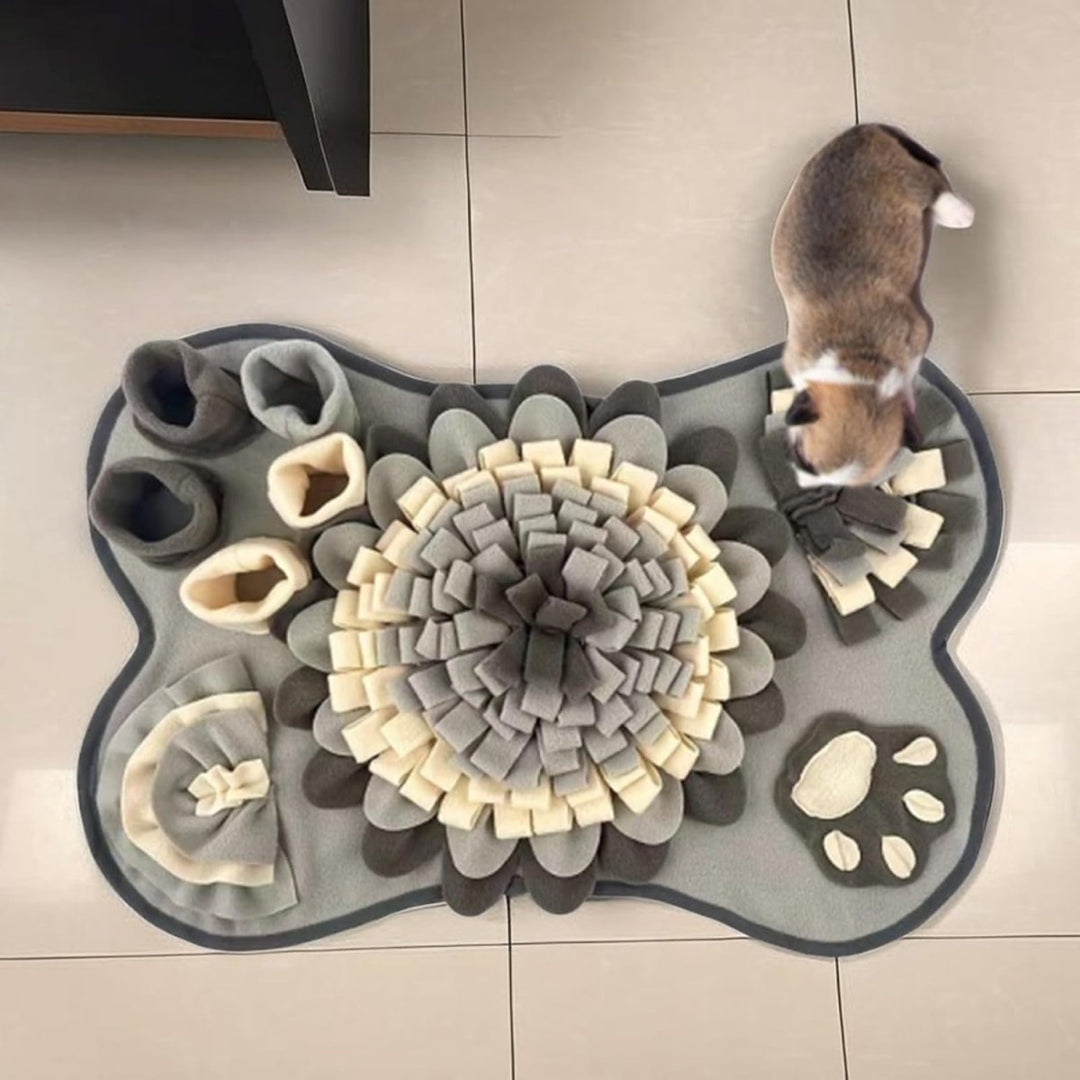 Interaktiv Snuffle Mat til Hunde - Foraging og Langsom Spisning