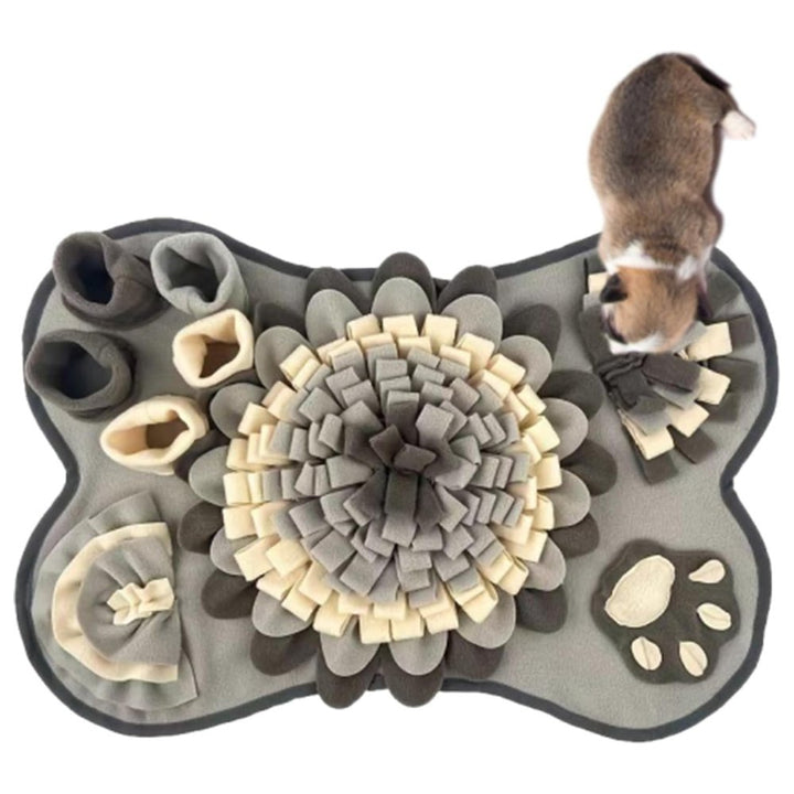 Interaktiv Snuffle Mat til Hunde - Foraging og Langsom Spisning
