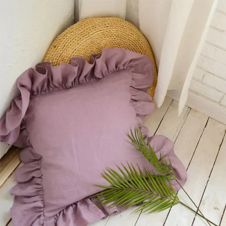 Elegant Rynket Pudevar i 100% Linned