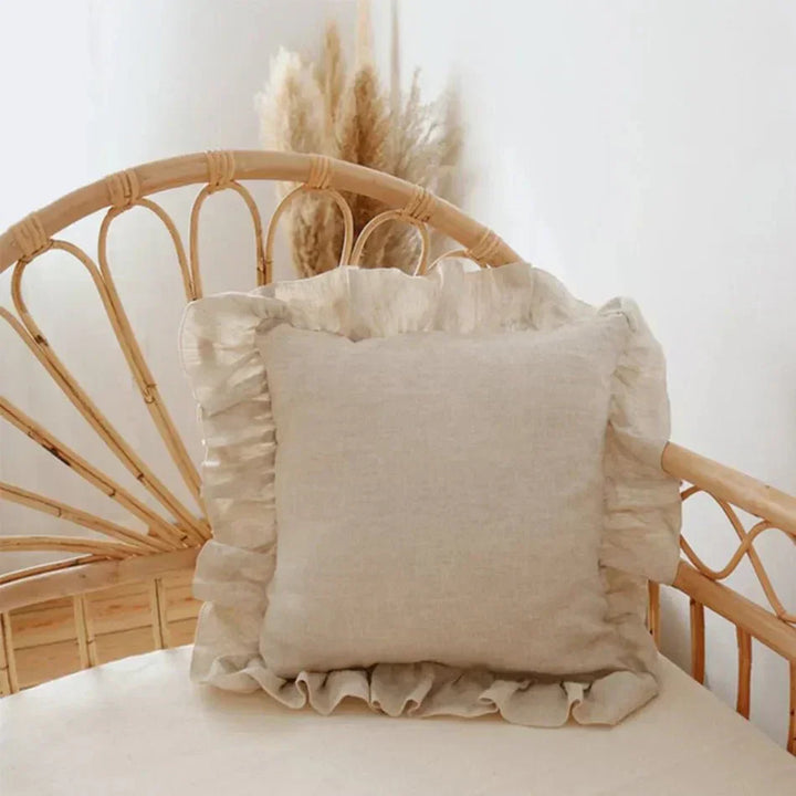 Elegant Rynket Pudevar i 100% Linned