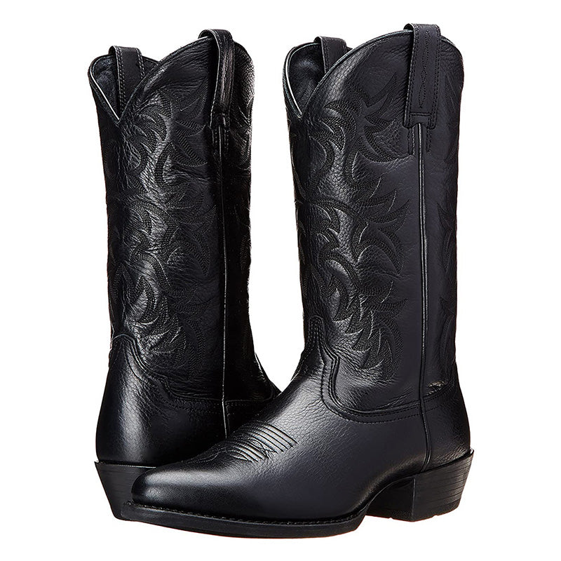 Emilia | Dame Chik Cowboy Støvler med Stilfulde Detaljer