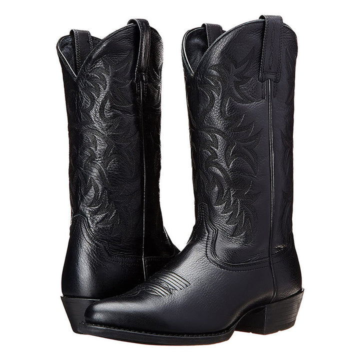 Emilia | Dame Chik Cowboy Støvler med Stilfulde Detaljer