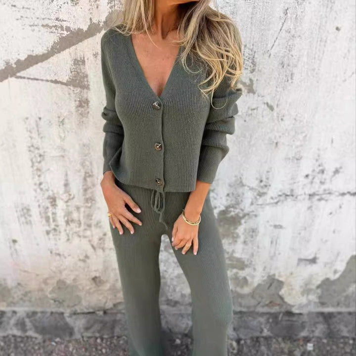 Lara™ | 2-delt Cardigan Sæt