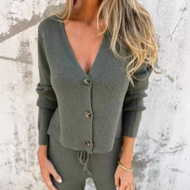 Lara™ | 2-delt Cardigan Sæt