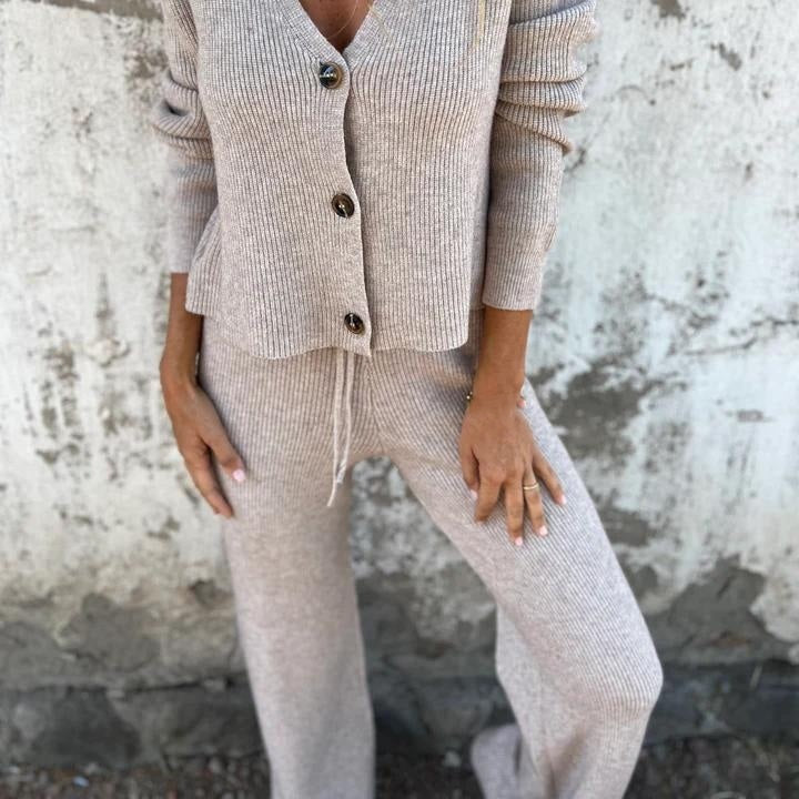 Lara™ | 2-delt Cardigan Sæt
