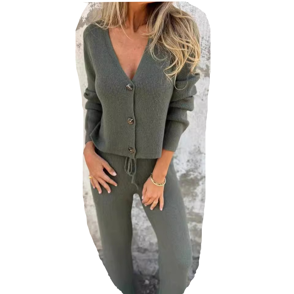 Lara™ | 2-delt Cardigan Sæt