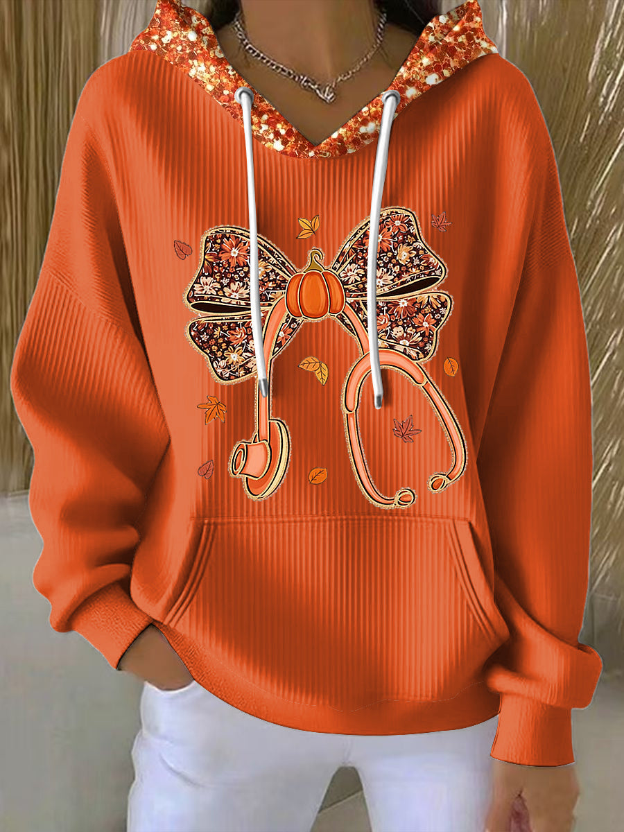 Kaia™ | Funklende Bue Hoodie