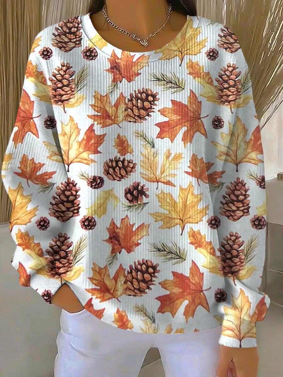 Marlowe™ | Cozy Ahornblad Sweatshirt