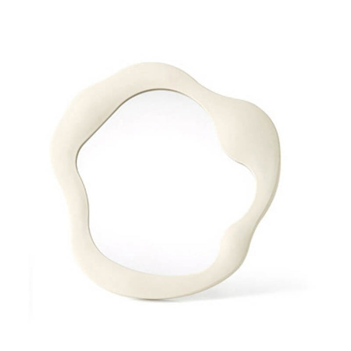 Bølgeformet Makeup Spejl med Stativ i Elegant Design