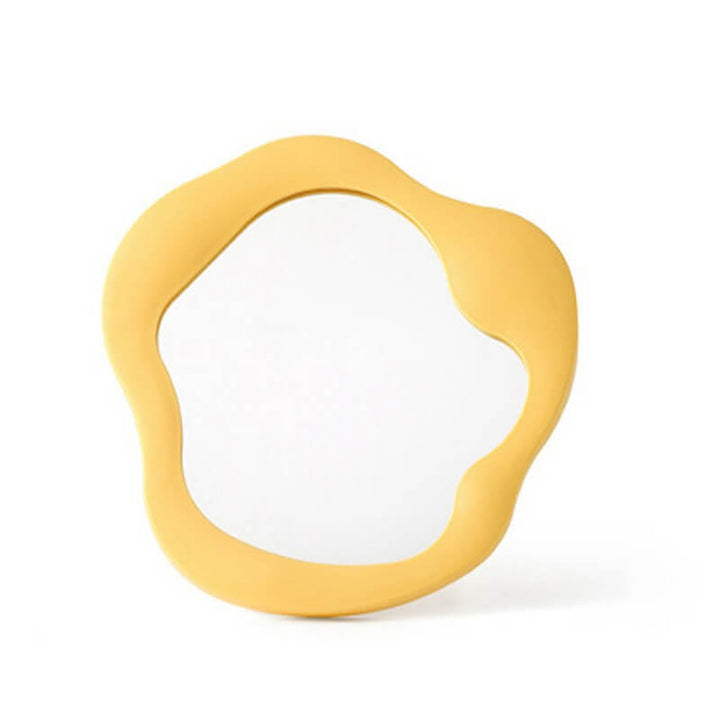 Bølgeformet Makeup Spejl med Stativ i Elegant Design