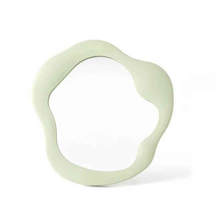 Bølgeformet Makeup Spejl med Stativ i Elegant Design