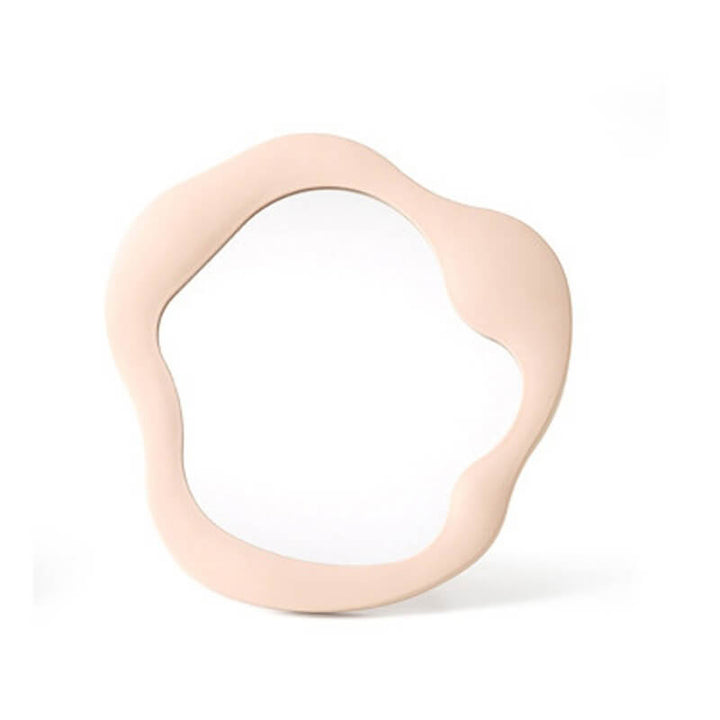 Bølgeformet Makeup Spejl med Stativ i Elegant Design