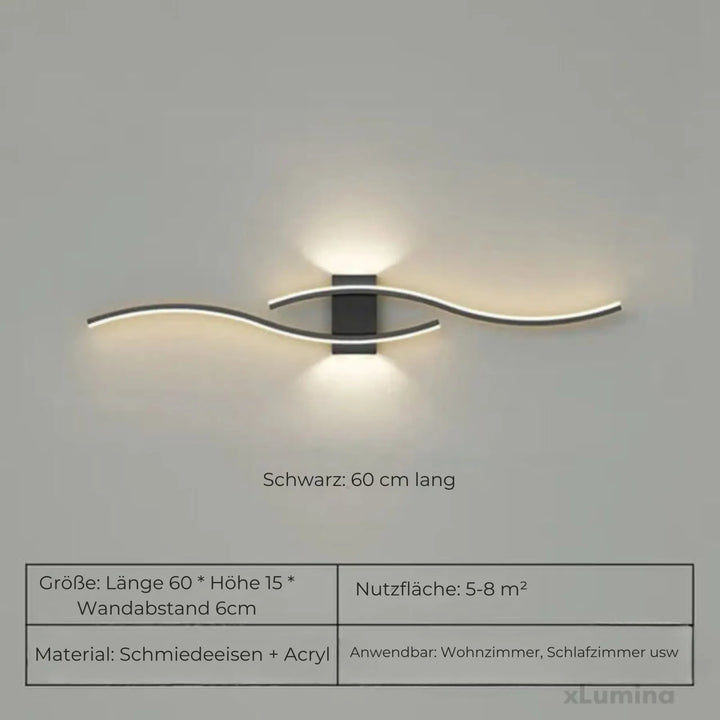 Dæmpbar LED Væglampe i Minimalistisk Design