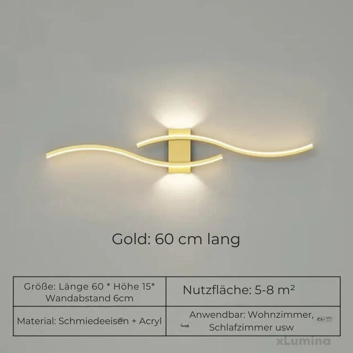 Dæmpbar LED Væglampe i Minimalistisk Design
