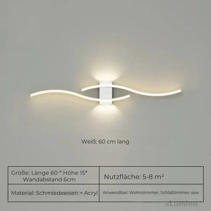 Dæmpbar LED Væglampe i Minimalistisk Design