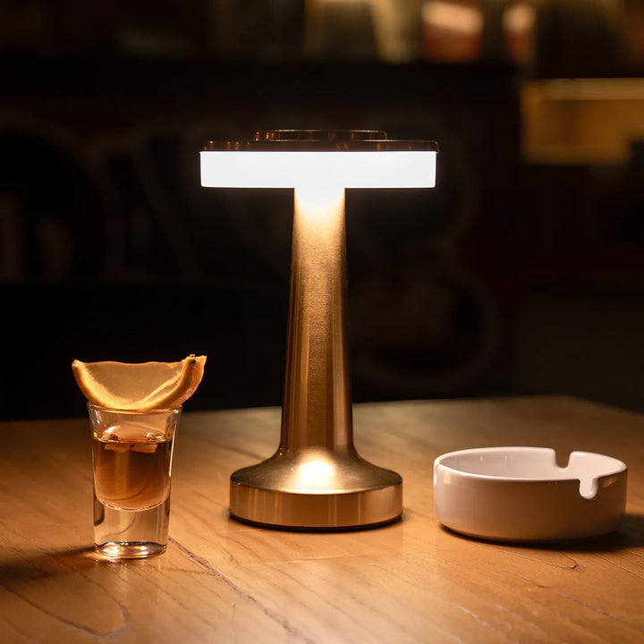 Trådløs Genopladelig LED Bordlampe med Justerbar Lysstyrke
