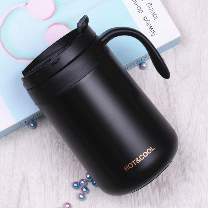 Isoleret Kaffetermokop i Rustfrit Stål med Lækagesikret Design