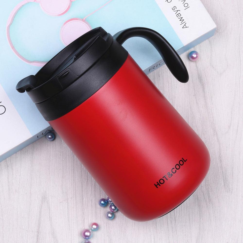 Isoleret Kaffetermokop i Rustfrit Stål med Lækagesikret Design
