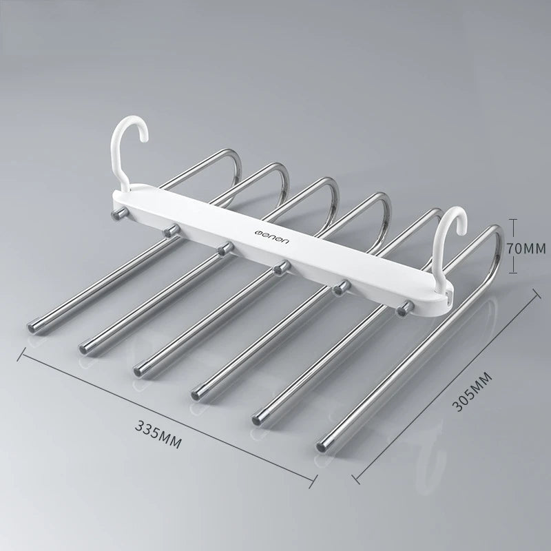 Justerbar 6-i-1 Bukser og Slips Organizer