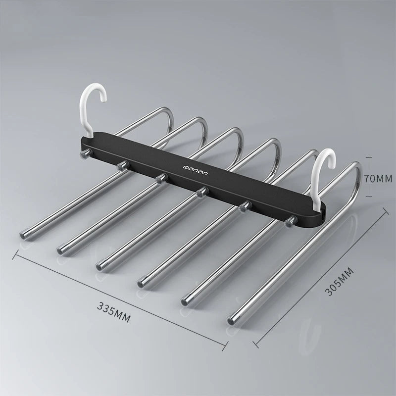 Justerbar 6-i-1 Bukser og Slips Organizer