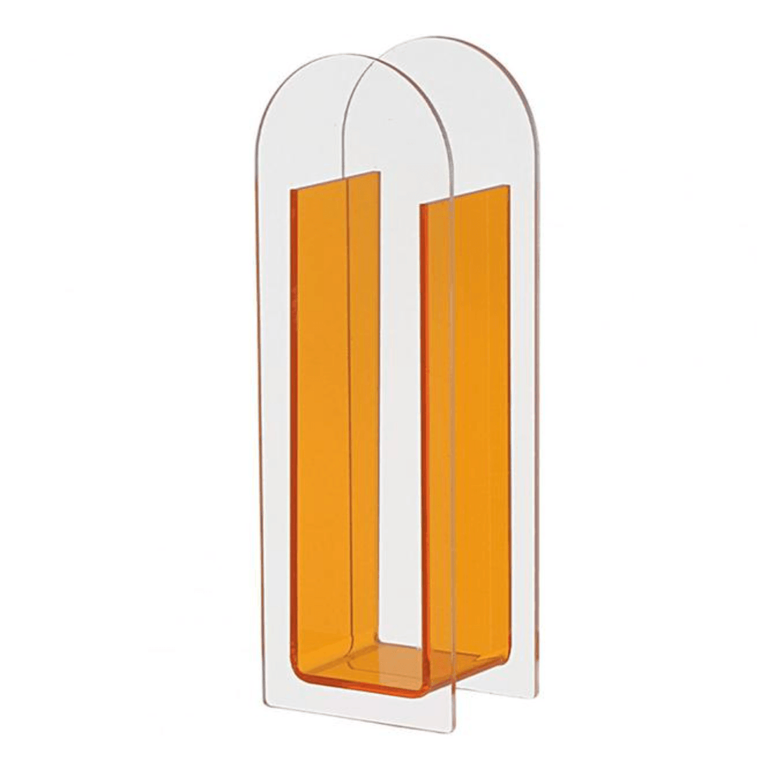 Transparent Akryl Blomster Vase til Friske og Tørrede Arrangementer