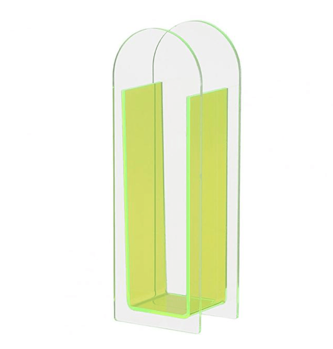 Transparent Akryl Blomster Vase til Friske og Tørrede Arrangementer