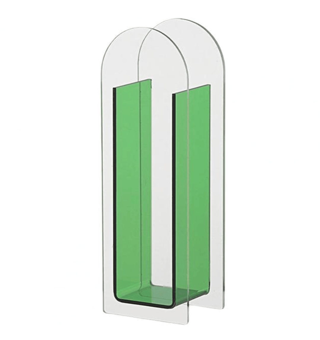 Transparent Akryl Blomster Vase til Friske og Tørrede Arrangementer