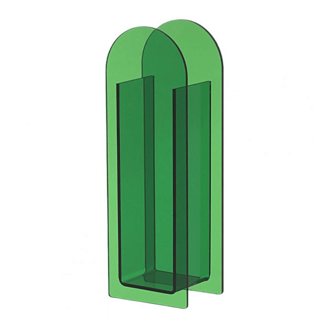 Transparent Akryl Blomster Vase til Friske og Tørrede Arrangementer