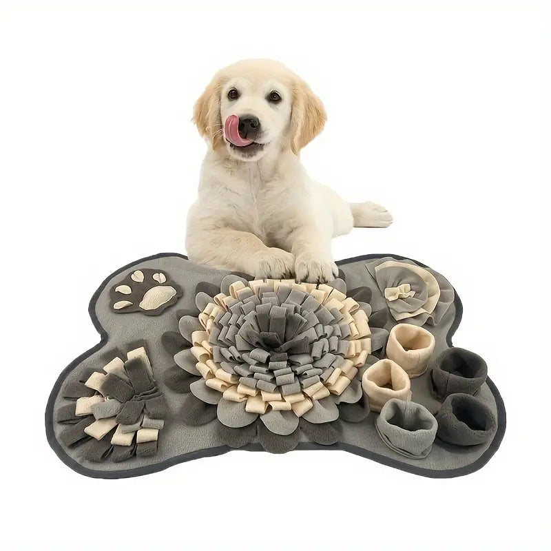 Interaktiv Snuffle Mat til Hunde - Langsom Fodring og Mental Stimulation