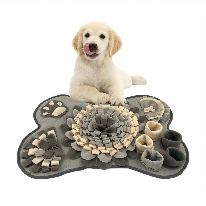 Interaktiv Snuffle Mat til Hunde - Langsom Fodring og Mental Stimulation