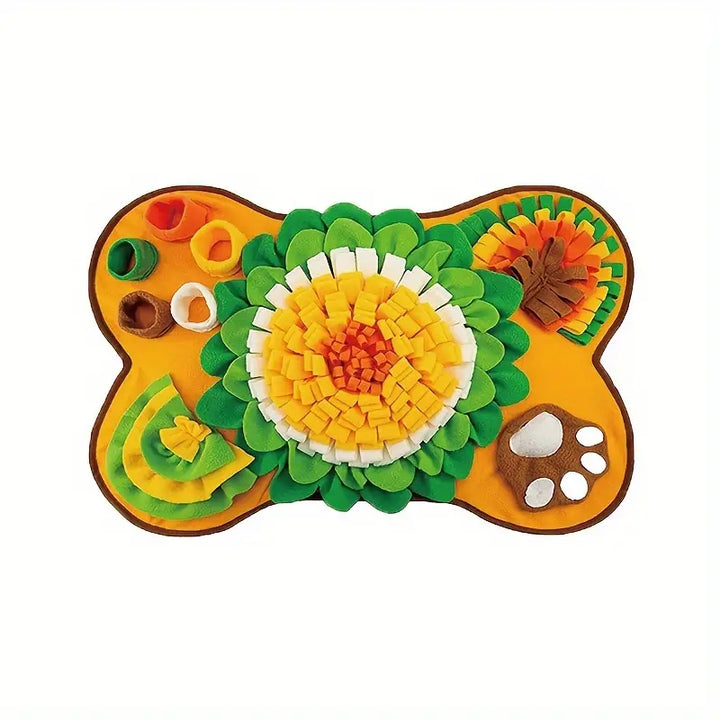 Interaktiv Snuffle Mat til Hunde - Langsom Fodring og Mental Stimulation