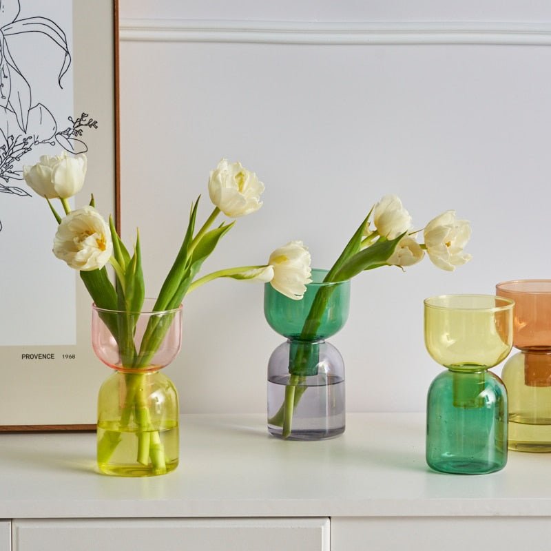 Mini Glas Terrarium Sæt til Hydroponiske Planter