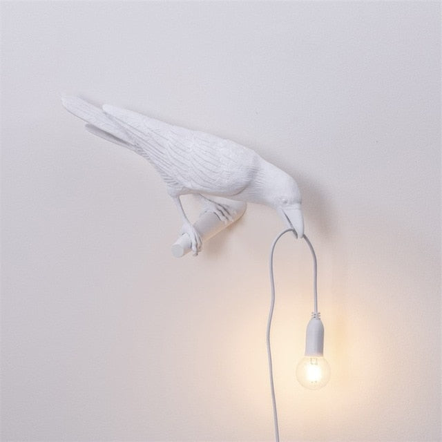 Moderne LED Væglampe med Kragedesign