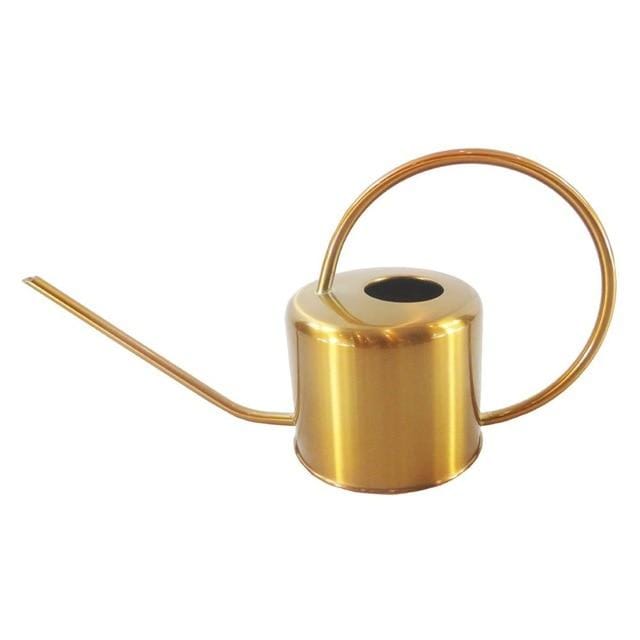Guld Vandkande i Rustfrit Stål til Stueplanter