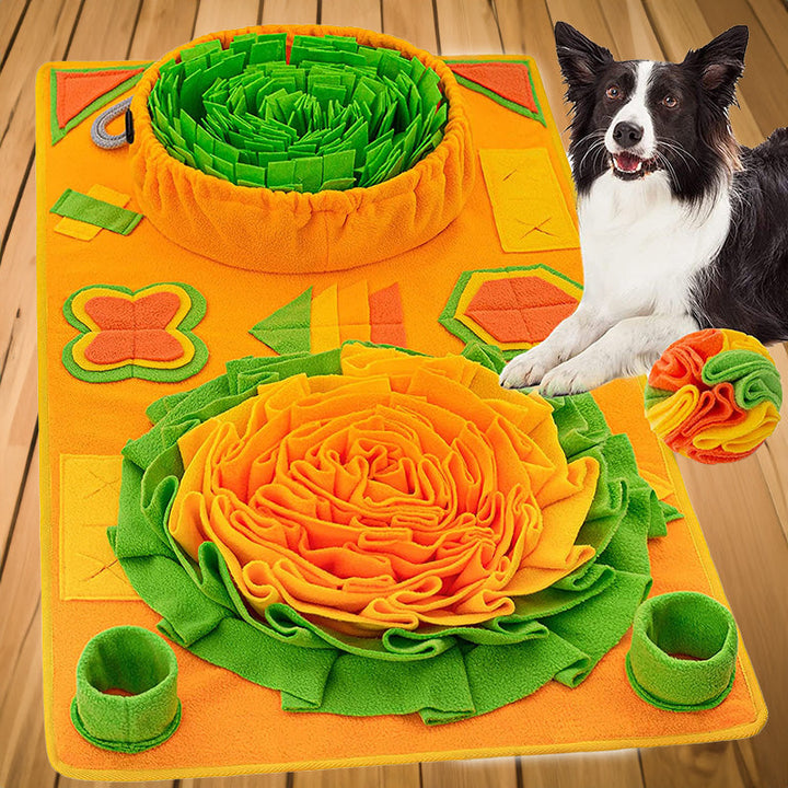 Interaktiv Snuffle Mat til Hunde i Blødt Bomuld