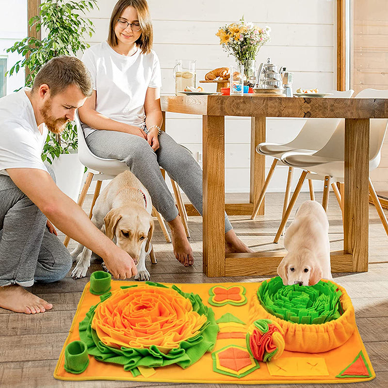 Interaktiv Snuffle Mat til Hunde i Blødt Bomuld