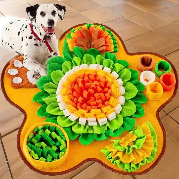 Interaktiv Snuffle Mat til Hunde i Blødt Bomuld