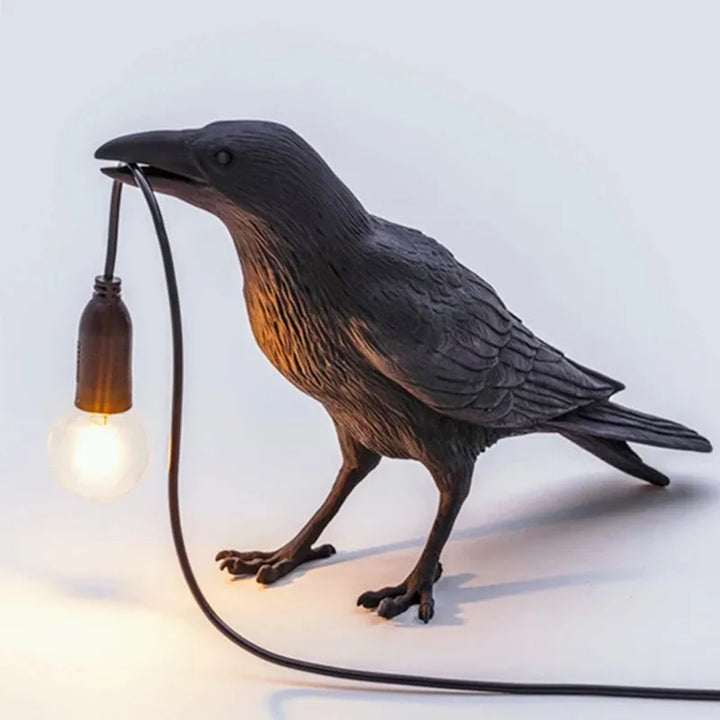 Moderne LED Væglampe med Kragedesign