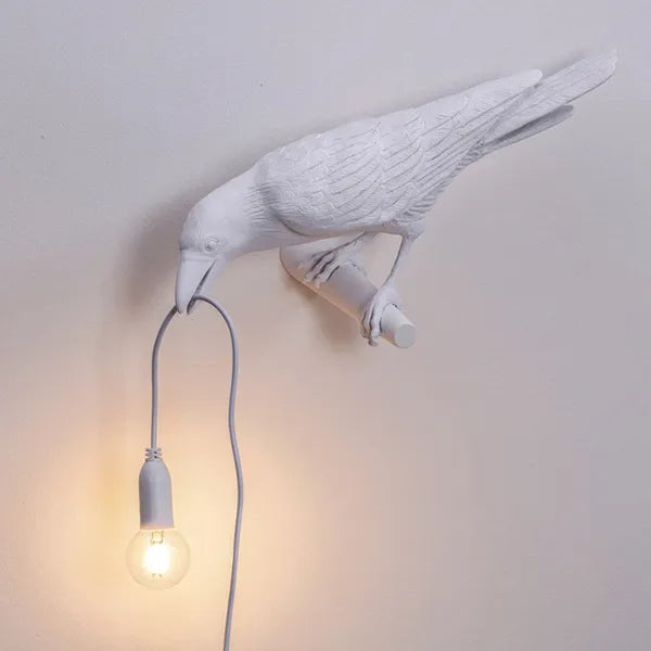 Moderne LED Væglampe med Kragedesign