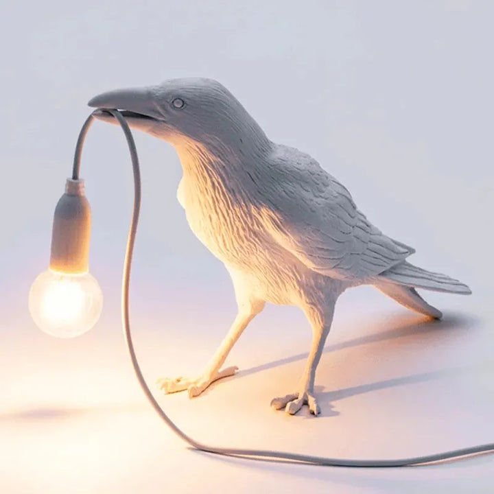 Moderne LED Væglampe med Kragedesign