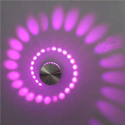 Spiral LED Downlight med Børstet Nikkelfinish