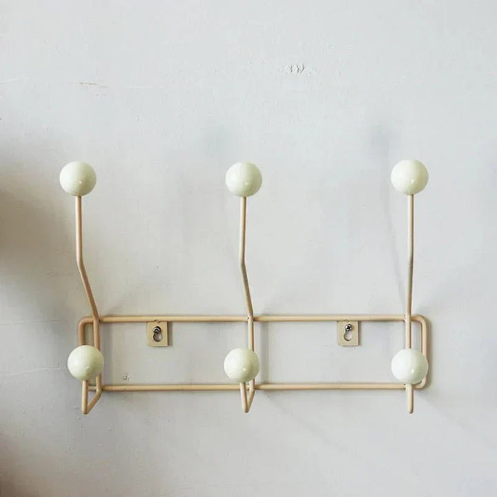 Farverig Vintage Metal Krog med Tre Kroge