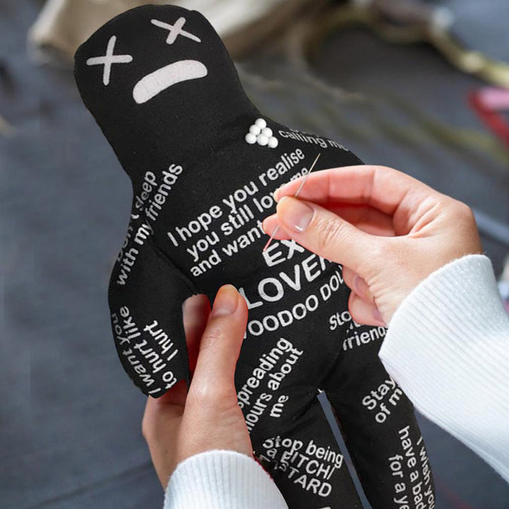 Voodoo Dukke Plush Dekoration med 6 Nålene
