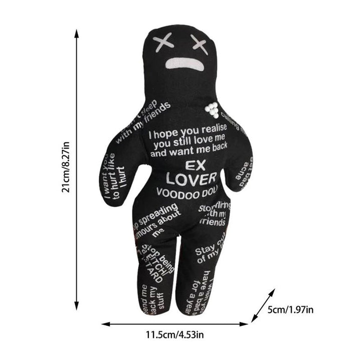 Voodoo Dukke Plush Dekoration med 6 Nålene